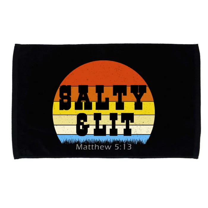 SALTY AND LIT Microfiber Hand Towel