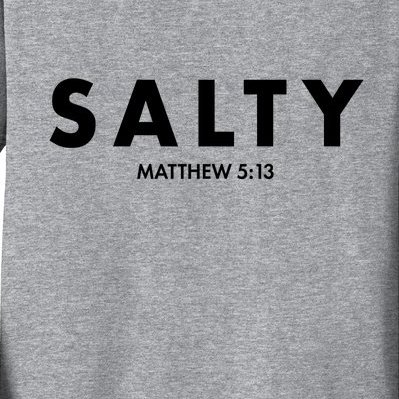 Salty Matttew 5:13 Kids Long Sleeve Shirt