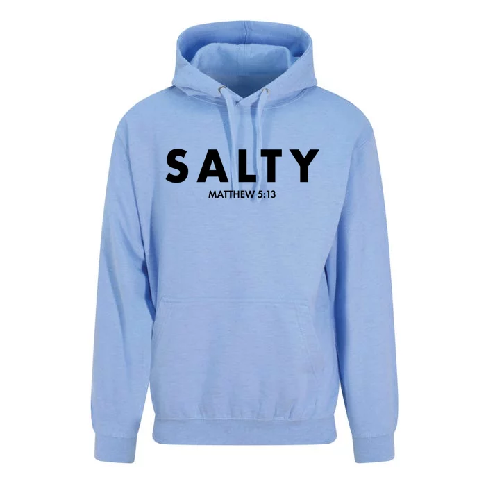 Salty Matttew 5:13 Unisex Surf Hoodie