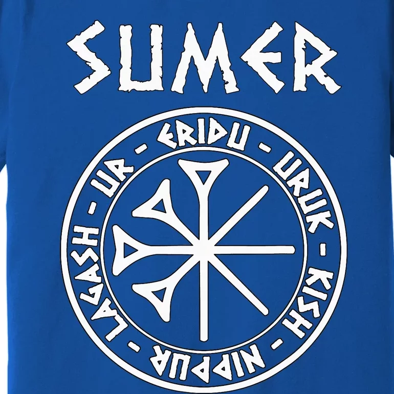 Sumer Ancient Mesopotamia Sumerian Cities Premium T-Shirt