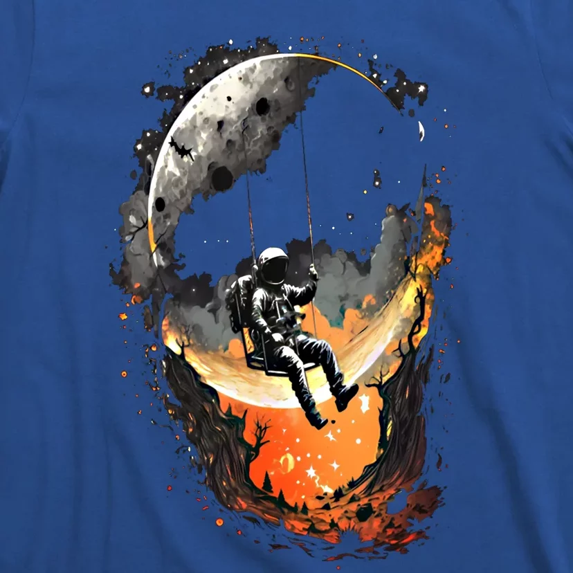 Space Astronaut Moon Star Space Astronomy Gift T-Shirt