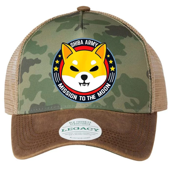 Shiba Army Mission To The Moon Legacy Tie Dye Trucker Hat