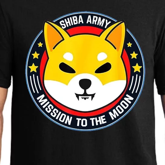 Shiba Army Mission To The Moon Pajama Set