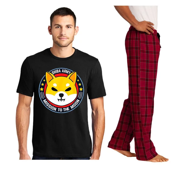 Shiba Army Mission To The Moon Pajama Set