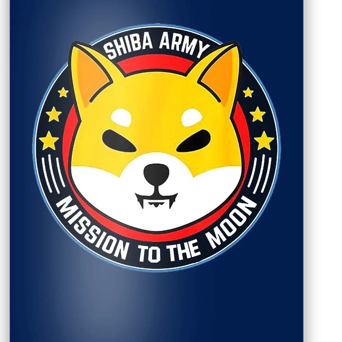 Shiba Army Mission To The Moon Poster