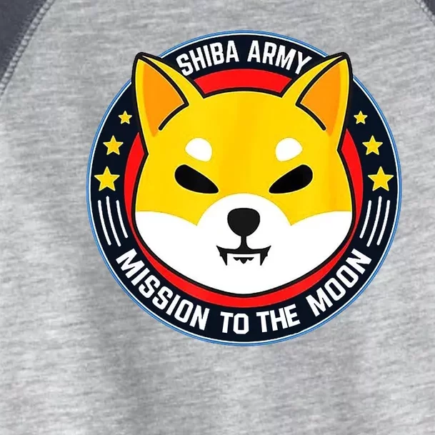 Shiba Army Mission To The Moon Toddler Fine Jersey T-Shirt