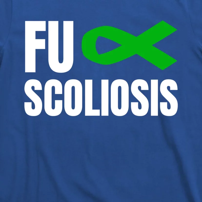 Scoliosis Awareness Month Green Ribbon Gift T-Shirt