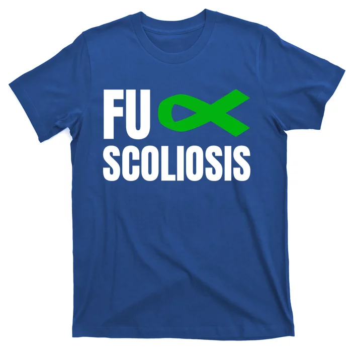 Scoliosis Awareness Month Green Ribbon Gift T-Shirt