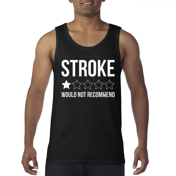 Stroke Awareness Month Funny Stroke Survivor Tank Top