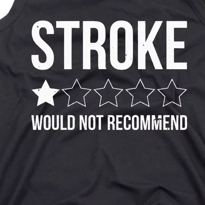 Stroke Awareness Month Funny Stroke Survivor Tank Top