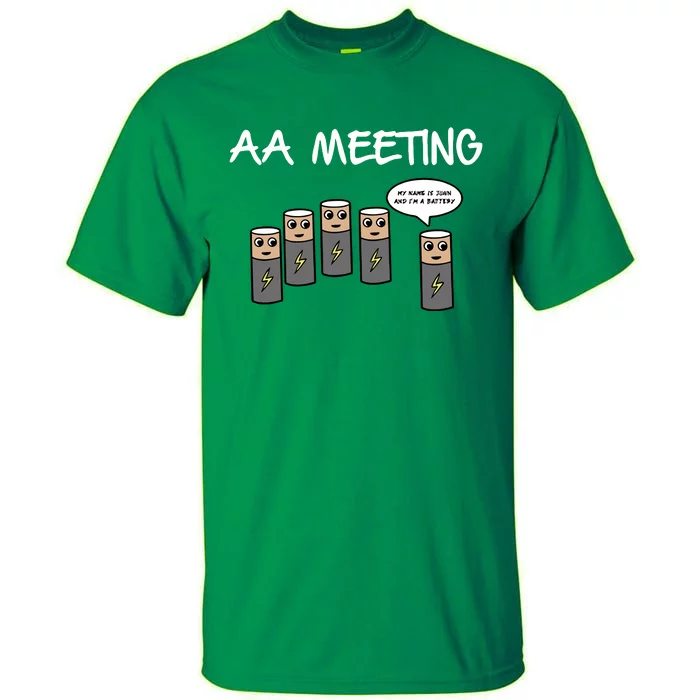 Summerhaysbros Aa Meeting Tall T-Shirt