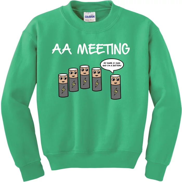 Summerhaysbros Aa Meeting Kids Sweatshirt