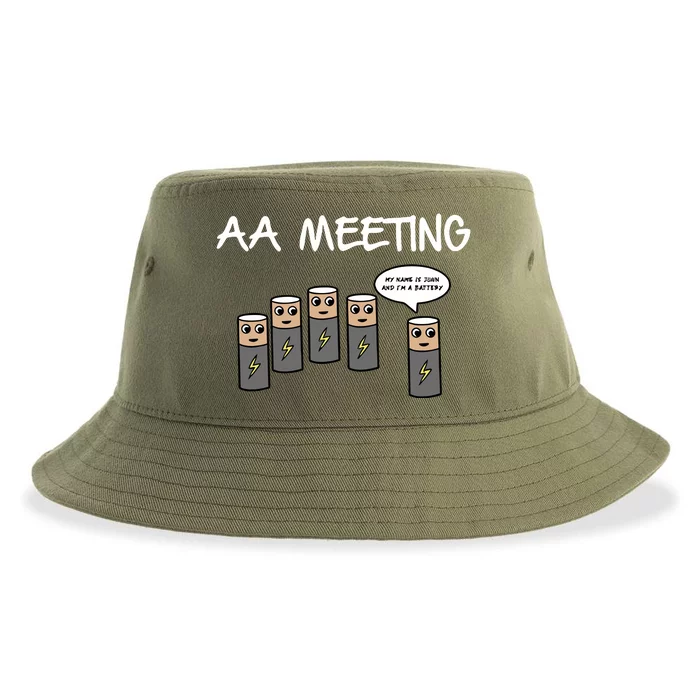 Summerhaysbros Aa Meeting Sustainable Bucket Hat