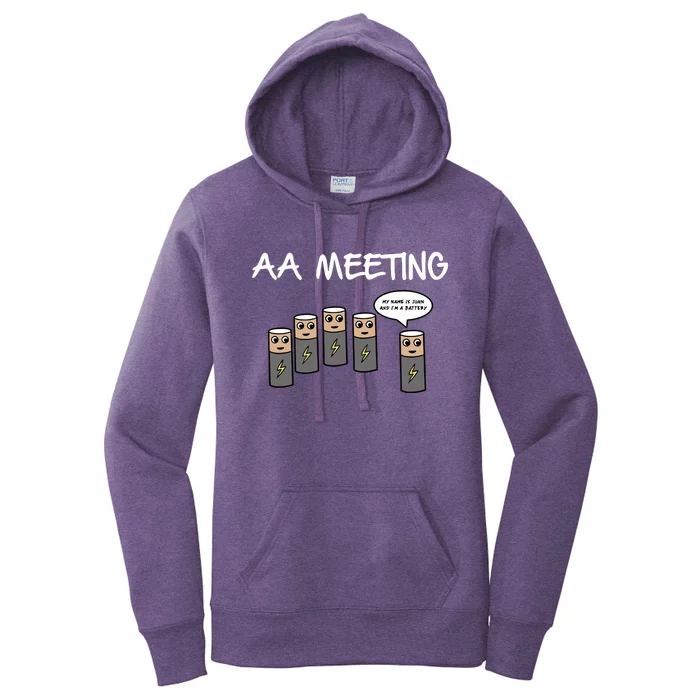 Summerhaysbros Aa Meeting Women's Pullover Hoodie