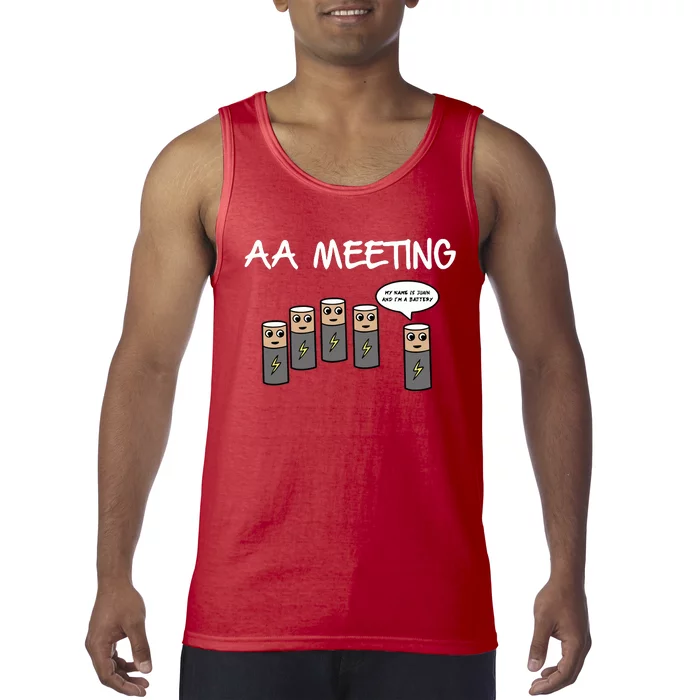 Summerhaysbros Aa Meeting Tank Top