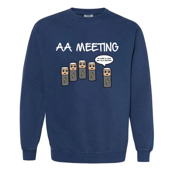 Summerhaysbros Aa Meeting Garment-Dyed Sweatshirt