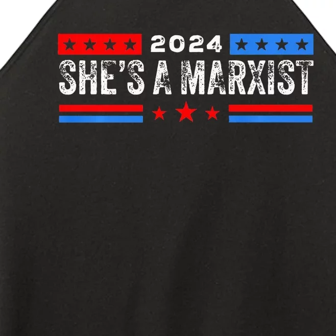 SheS A Marxist Elections 2024 Democrat Republican Women’s Perfect Tri Rocker Tank