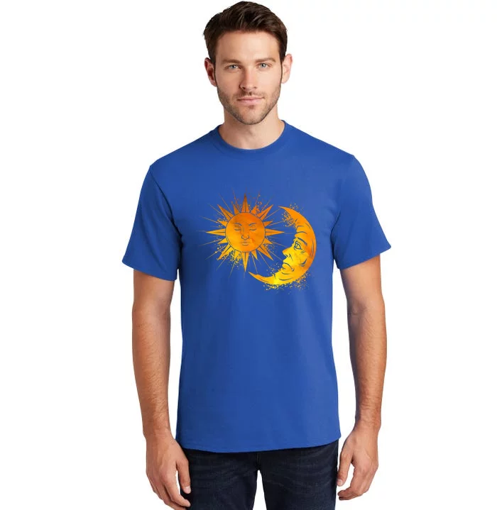 Sun And Moon Astrology Gift Tall T-Shirt