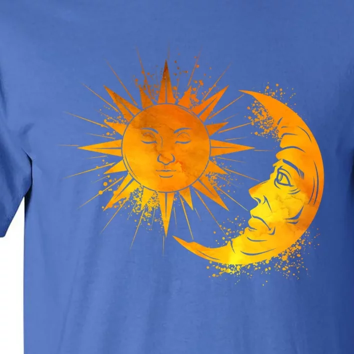 Sun And Moon Astrology Gift Tall T-Shirt