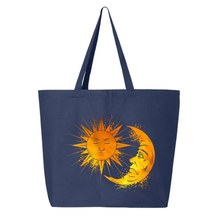 Sun And Moon Astrology Gift 25L Jumbo Tote