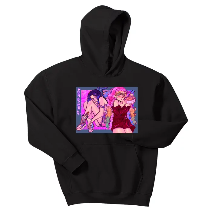 Shinobu And Mitsuri Kids Hoodie