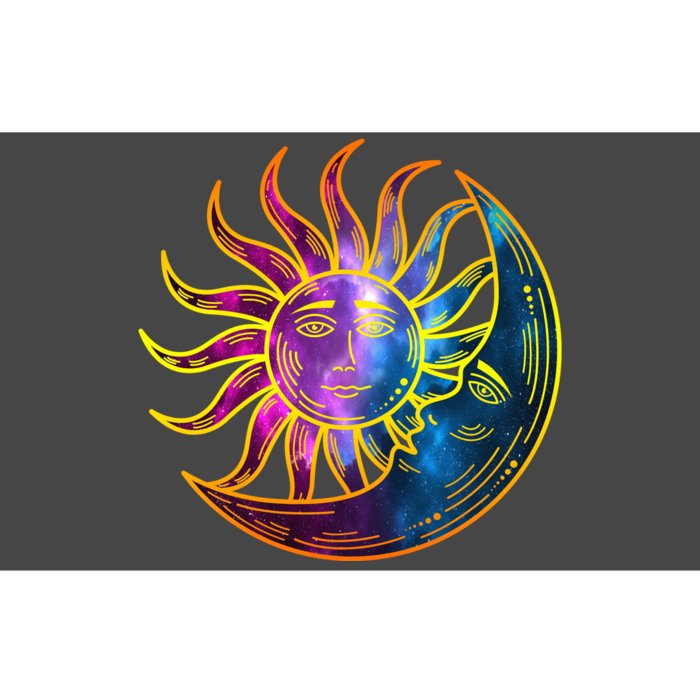 Sun And Moon Mystical Classic Bumper Sticker