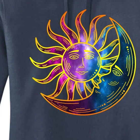 Sun And Moon Mystical Classic Women's Pullover Hoodie