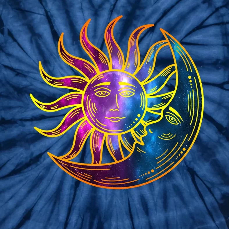 Sun And Moon Mystical Classic Tie-Dye T-Shirt