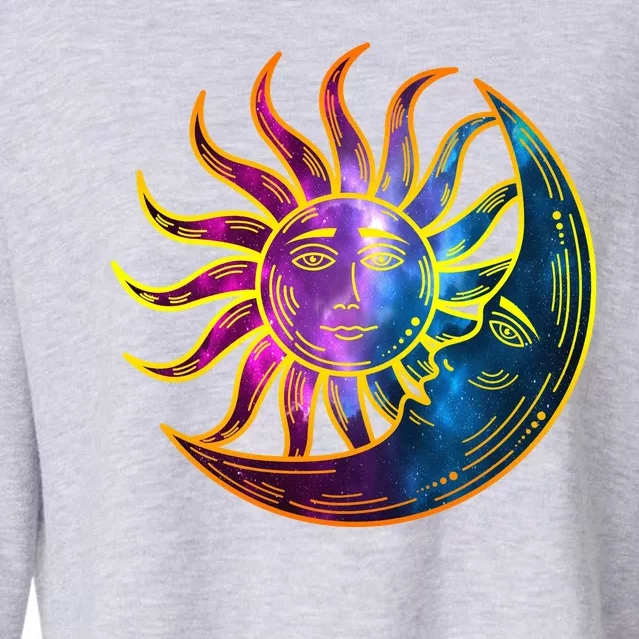 Sun And Moon Mystical Classic Cropped Pullover Crew