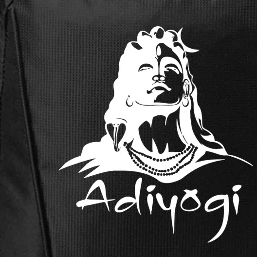 Shiva Adiyogi Meditation Design Meaningful Gift City Backpack