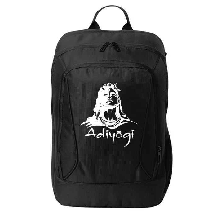 Shiva Adiyogi Meditation Design Meaningful Gift City Backpack