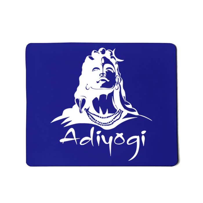 Shiva Adiyogi Meditation Design Meaningful Gift Mousepad