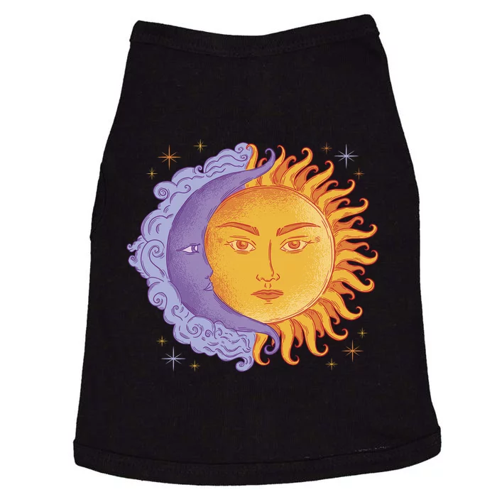 Sun And Moon Sky Doggie Tank