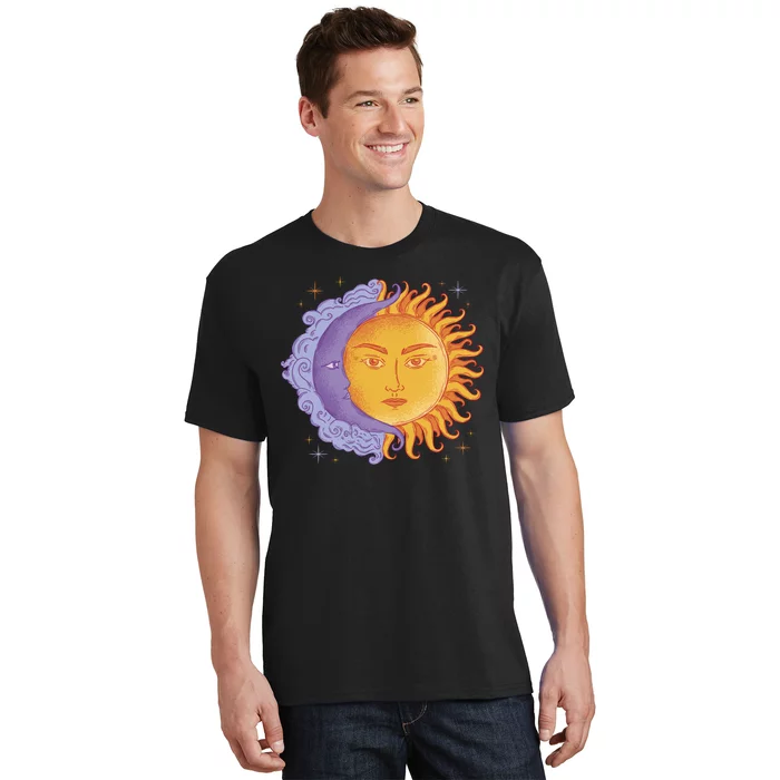 Sun And Moon Sky T-Shirt