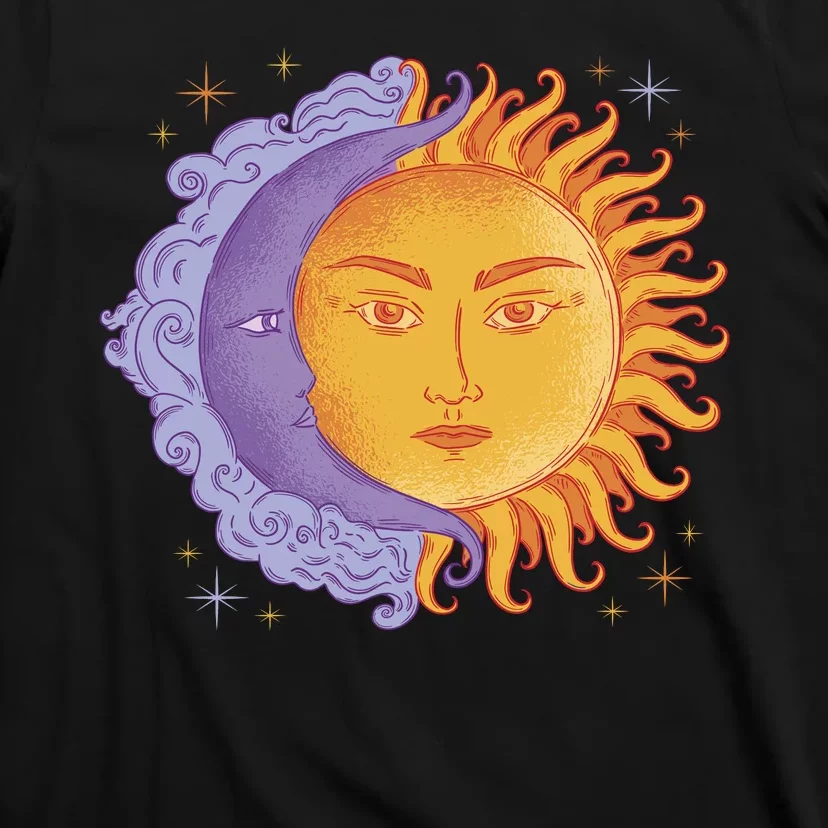 Sun And Moon Sky T-Shirt