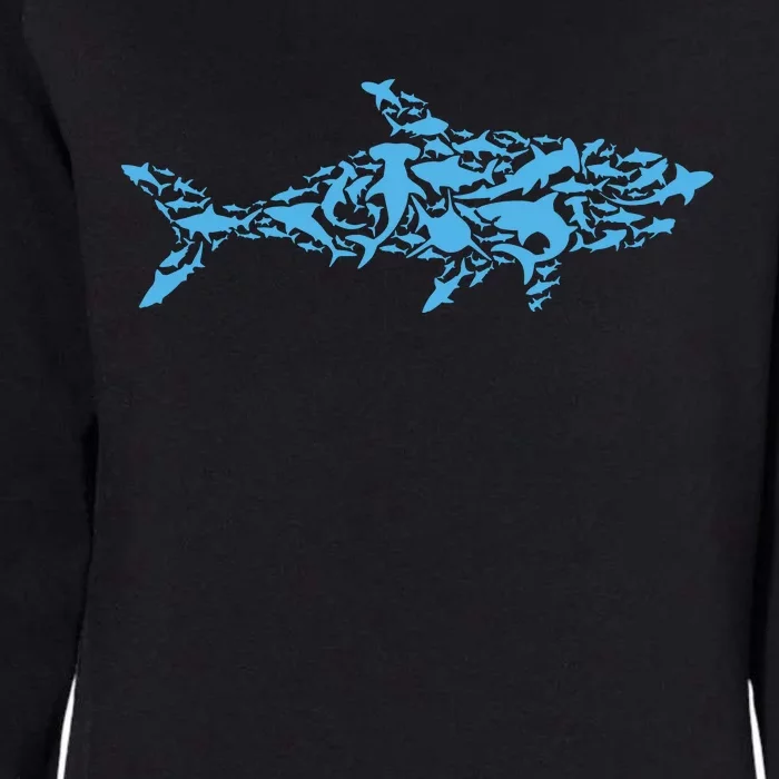 Shark Animal Marine Biology Science Scientist Shark Lover Womens California Wash Sweatshirt