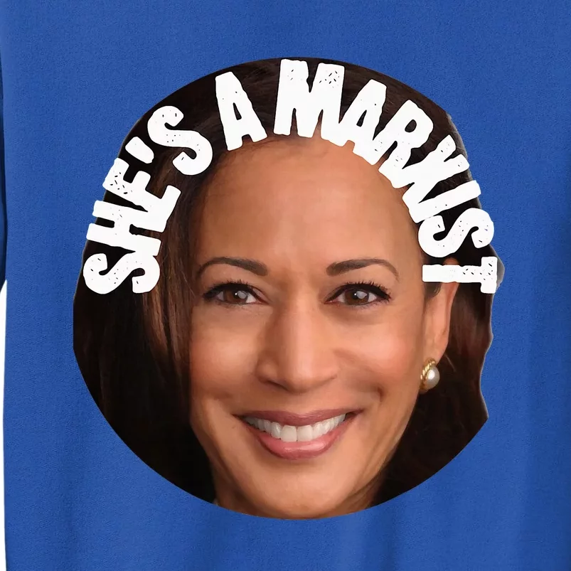 SheS A Marxist Kamala Trump 2024 Election Debate Tall Sweatshirt