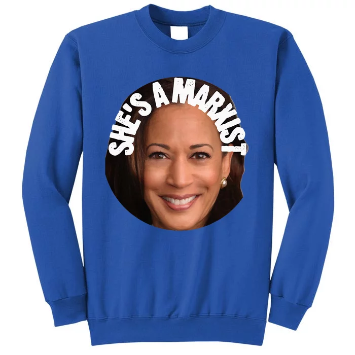 SheS A Marxist Kamala Trump 2024 Election Debate Tall Sweatshirt