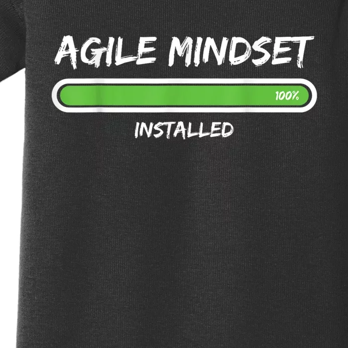 Scrum Agile Mindset Installed Project Baby Bodysuit