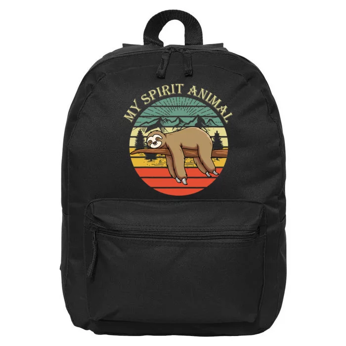 Sloths Are My Spirit Animal Sloth Is My Spirit Animal 16 in Basic Backpack