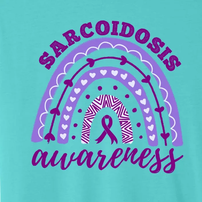 Sarcoidosis Awareness Month Rainbow Gift ChromaSoft Performance T-Shirt