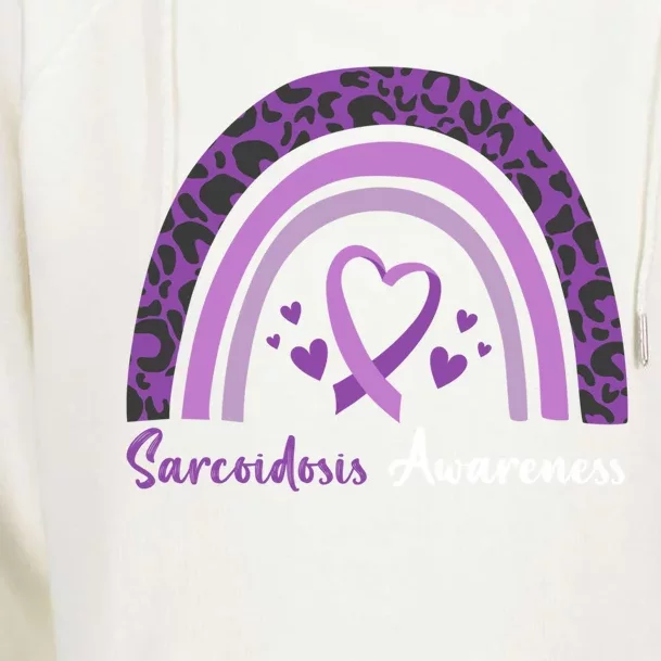 Sarcoidosis Awareness Month Great Gift Womens Funnel Neck Pullover Hood