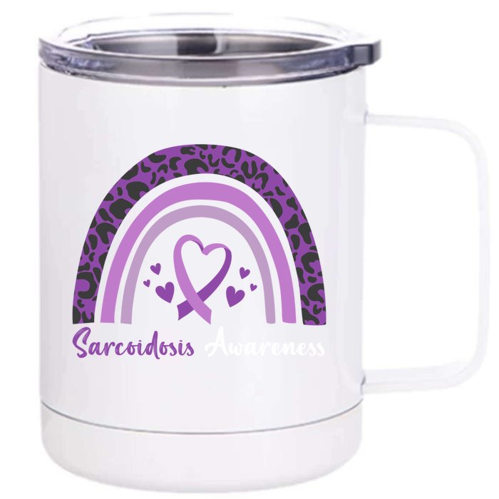 Sarcoidosis Awareness Month Great Gift Front & Back 12oz Stainless Steel Tumbler Cup