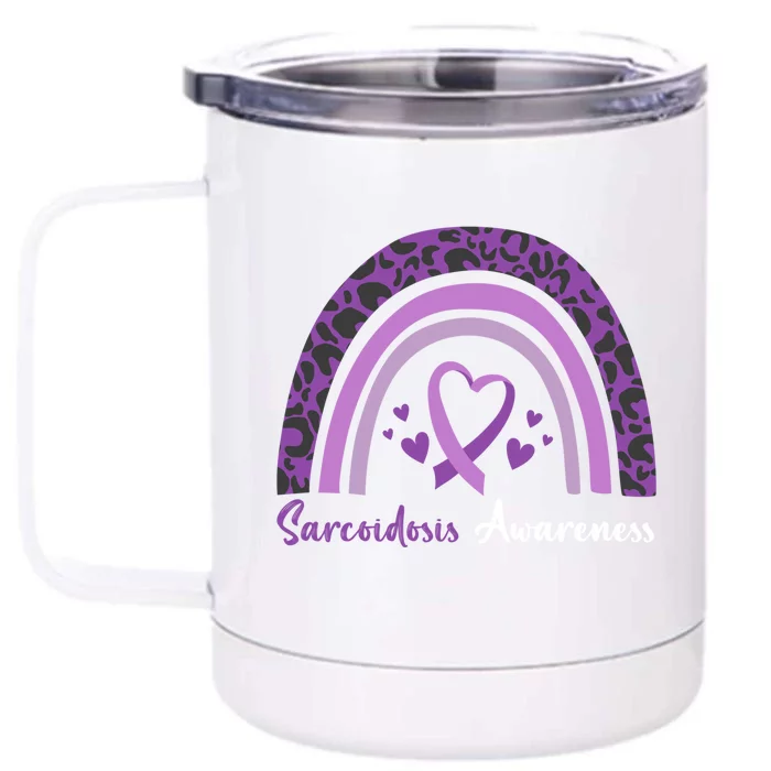 Sarcoidosis Awareness Month Great Gift Front & Back 12oz Stainless Steel Tumbler Cup