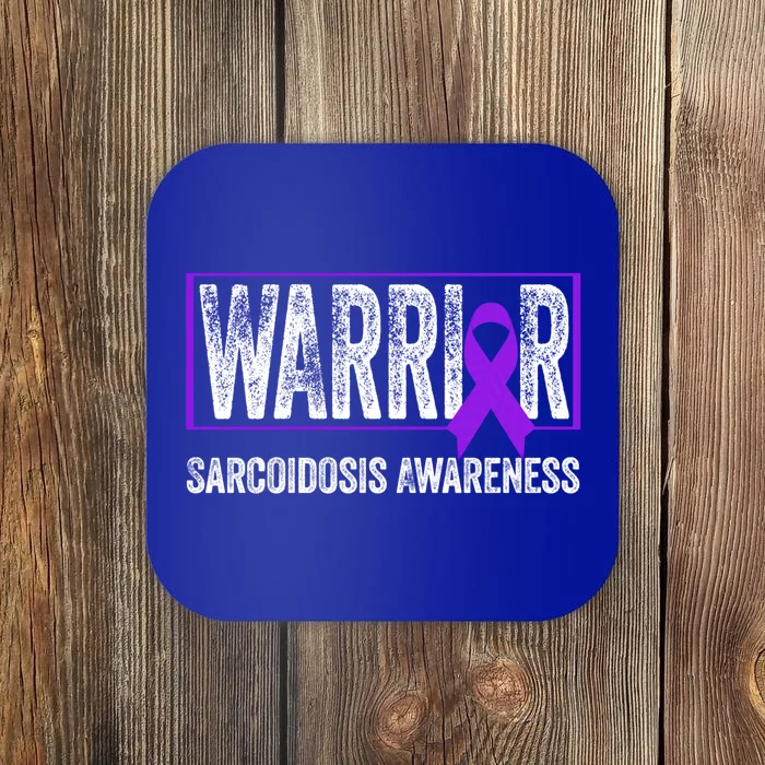 Sarcoidosis Awareness Meaningful Gift Sarcoidosis Awareness Warrior Gift Coaster