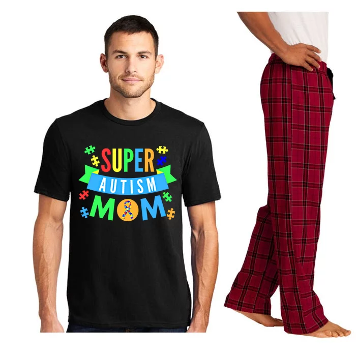 Super Autism Mom For Mothers Raising Awareness And Support Gift Pajama Set