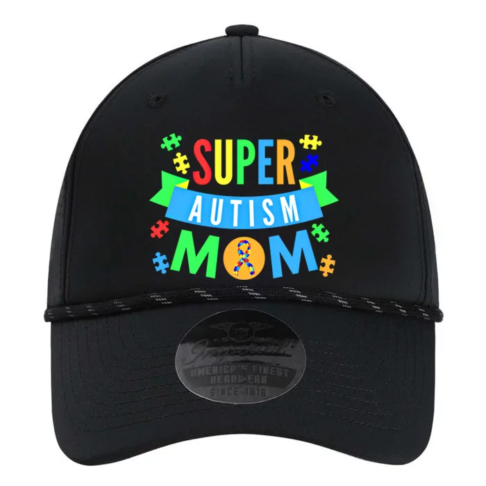 Super Autism Mom For Mothers Raising Awareness And Support Gift Performance The Dyno Cap