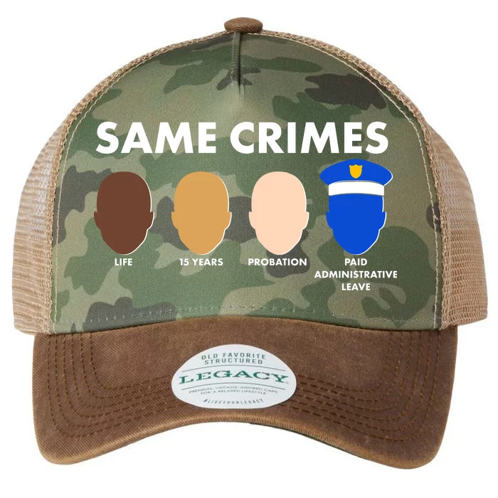 Same Crimes Black Lives Matter Legacy Tie Dye Trucker Hat