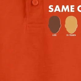 Same Crimes Black Lives Matter Dry Zone Grid Performance Polo