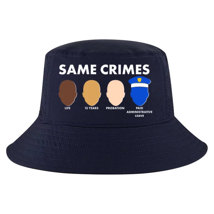 Same Crimes Black Lives Matter Cool Comfort Performance Bucket Hat